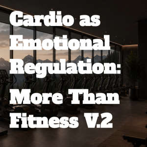 CARDIO AS EMOTIONAL REGULATION V.2