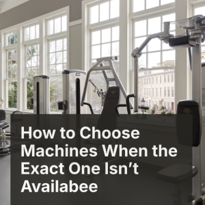 Choosing the right machines to use