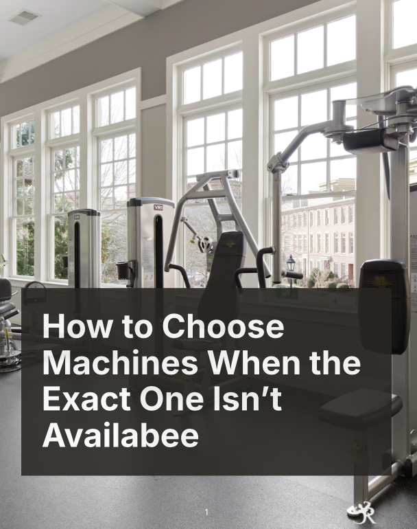 Choosing the right machines to use