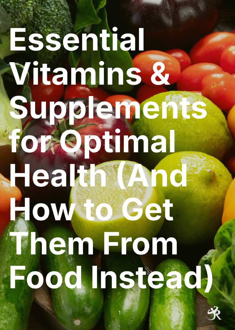 Essential Vitamins & Supplements for Optimal Health