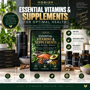 Essential Vitamins & Supplements for Optimal Health