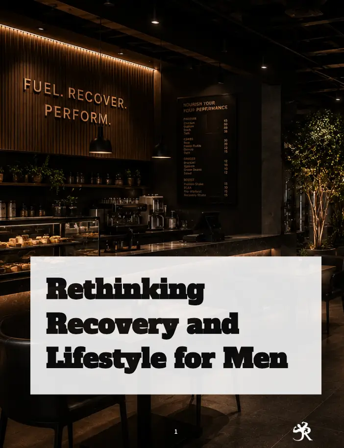 RETHINKING RECOVERY AND LIFESTYLE FOR MEN